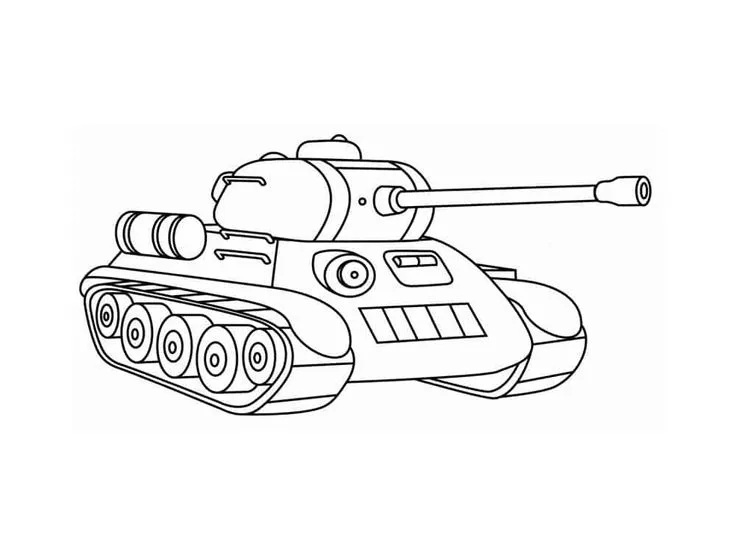 Mẫu xe tăng khổng lồ chiếm trọn khung hình cho bé trai