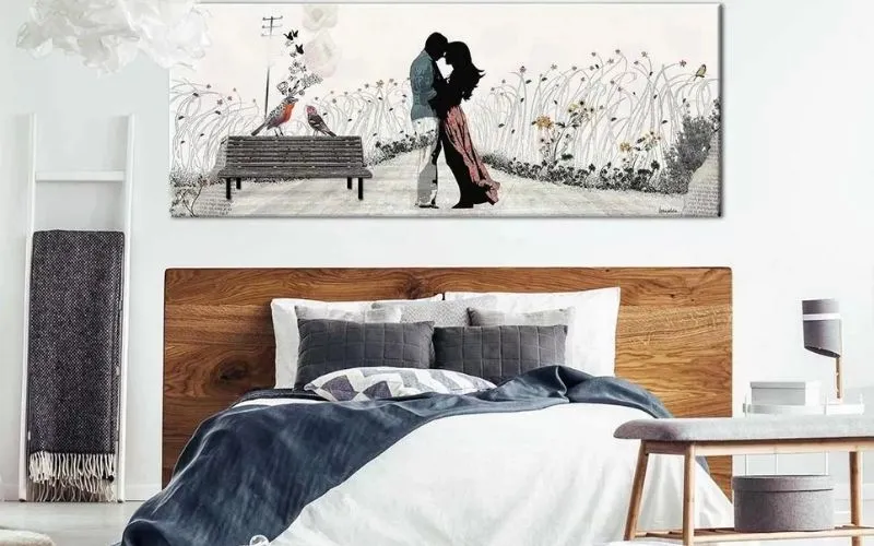 Tranh hiện đại cho phòng ngủ trẻ