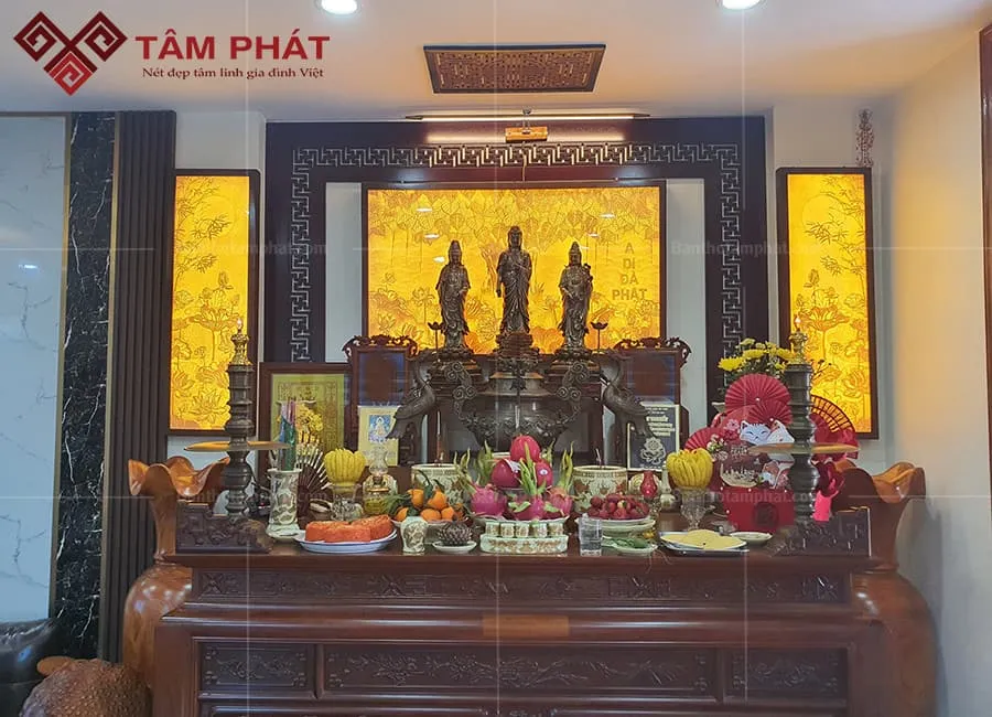 Tranh trúc chỉ tạo cho không gian thêm ấm cúng