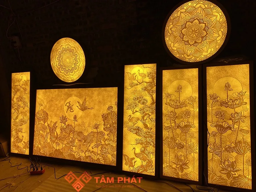 Mỗi bức tranh đều mang một nét đẹp nghệ thuật riêng