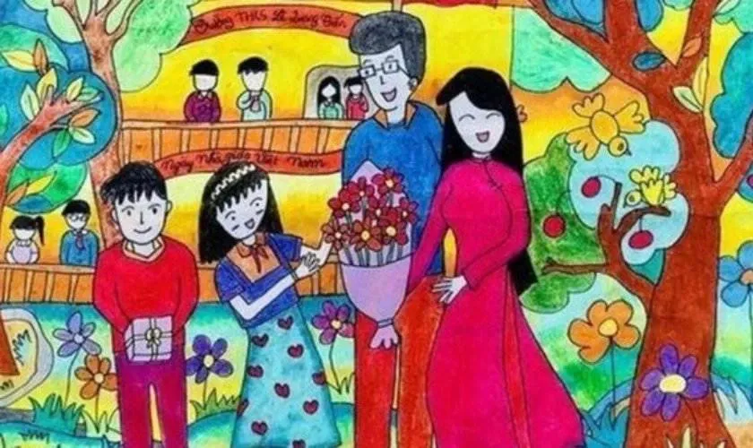 Trường học ngày 20/11