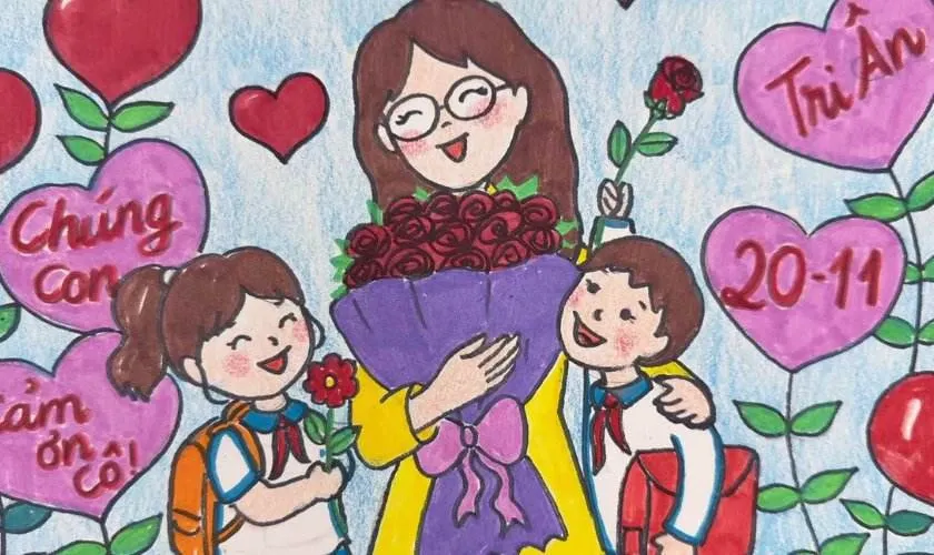 Phác thảo bố cục tranh