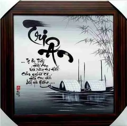 Tranh vẽ 20/11 người lái đò là sự lựa chọn hoàn hảo để tri ân thầy cô