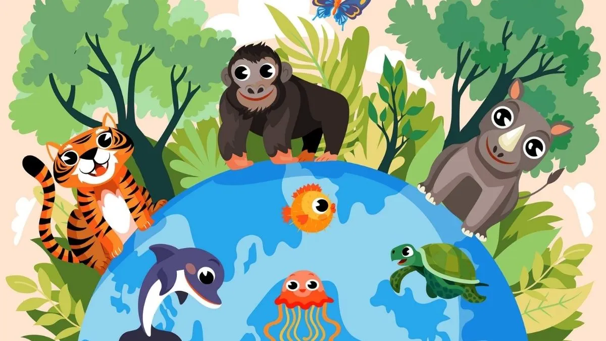 Tranh vẽ bảo vệ môi trường đẹp nhất về nỗ lực bảo tồn quốc tế