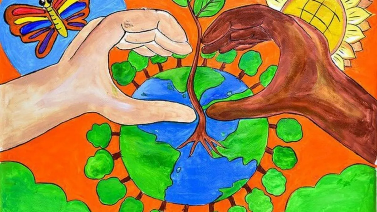 Tranh vẽ bảo vệ môi trường đẹp nhất với thông điệp bảo vệ sự sống