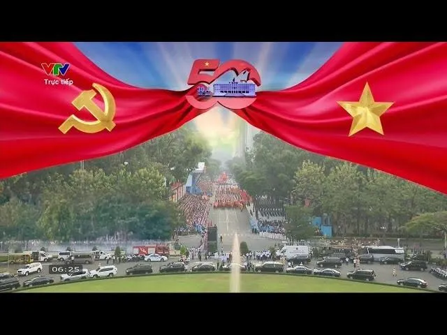 Tranh vẽ biểu tượng vũ khí bị phá hủy và thay thế bằng những bông hoa rực rỡ, tượng trưng cho chiến thắng của hòa bình