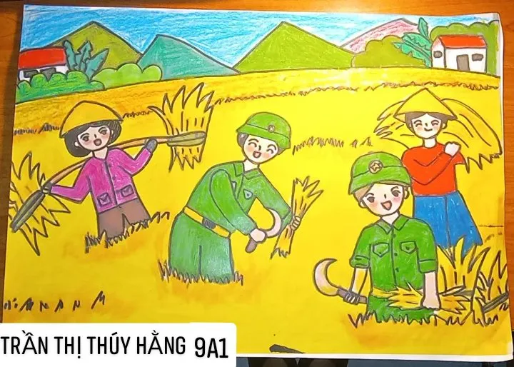 Tranh vẽ chủ đề biển đảo giúp học sinh hiểu về lịch sử dân tộc