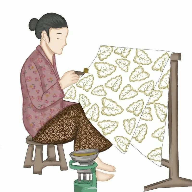 Tranh vẽ làng nghề truyền thống đậm đà bản sắc dân tộc