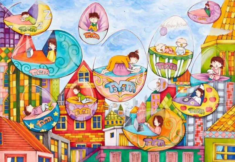 Tổng hợp 15 bức tranh vẽ đẹp nhất của học sinh (Nguồn: Internet)