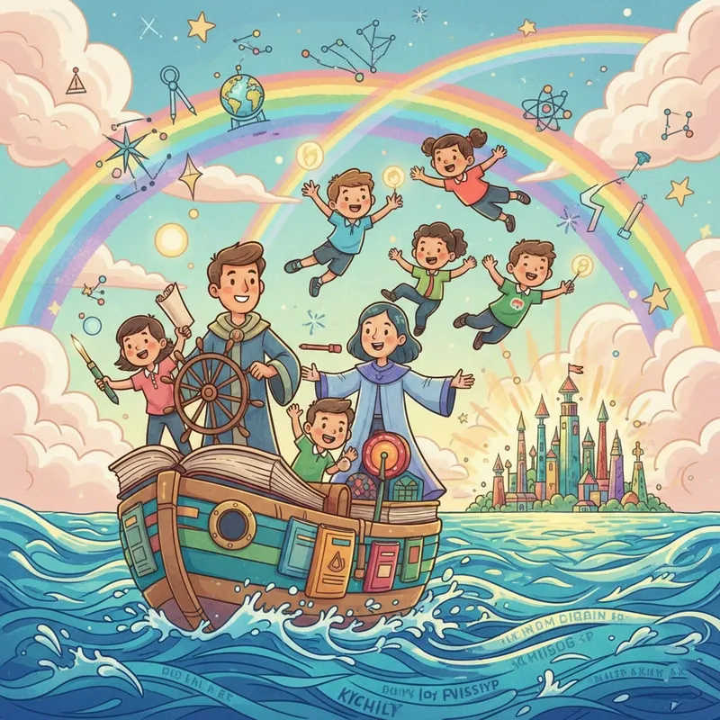 Tranh vẽ thầy cô và mái trường ngắn gọn nhưng hàm chứa nhiều ý nghĩa