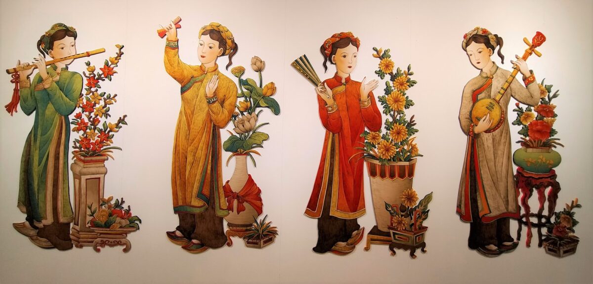 Tranh Vẽ Dân Tộc Và Nghệ Thuật Truyền Thống Việt Nam