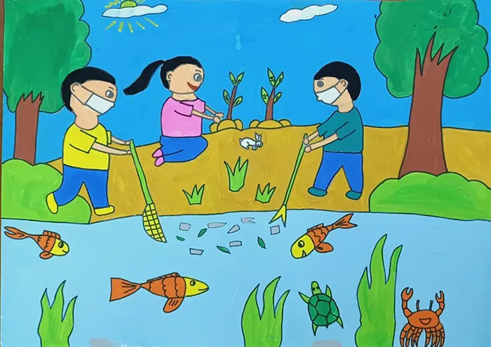 Trồng thêm cây xanh, dọn dẹp rác, ao tù nước đọng để diệt muỗi