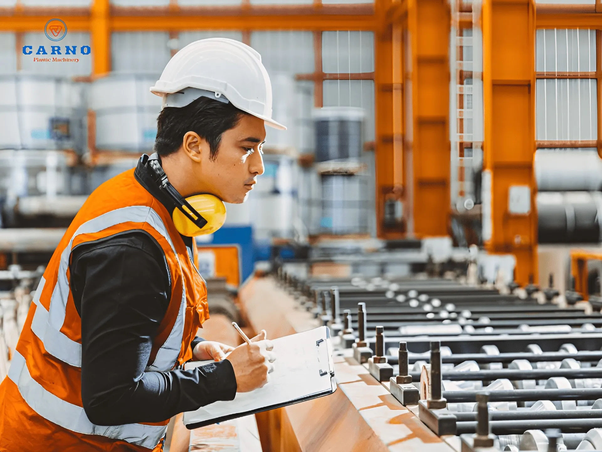 Chuyên viên kiểm định chất lượng đồ chơi nhựa tại xưởng