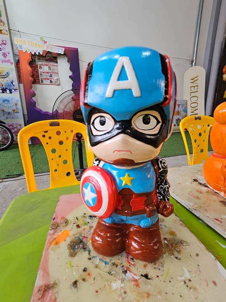 Tượng Captain America Tượng Captain America