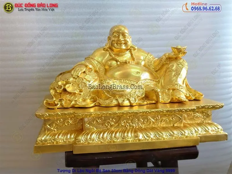 Vị trí đặt tượng Phật Di Lặc trong phòng khách chuẩn phong thủy