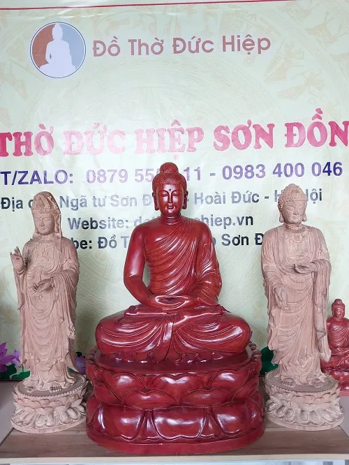 Tượng Đức Phật Thích Ca Mâu Ni ngồi thiền định giúp lòng người trở nên tĩnh lặng