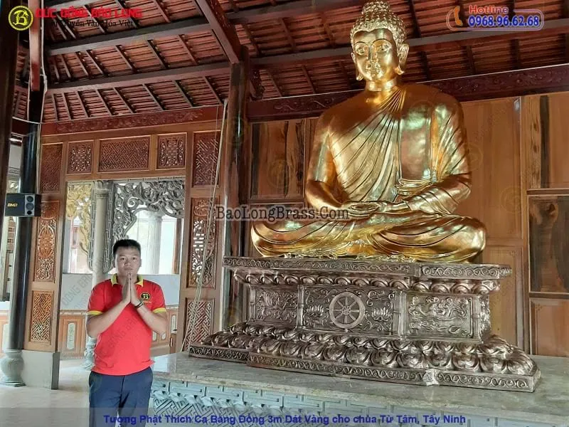 tượng phật bằng đồng