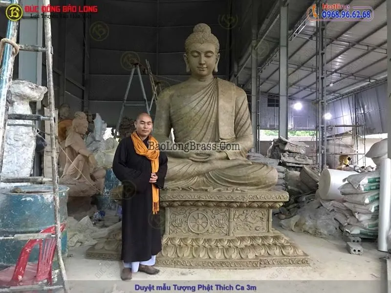 duyệt mẫu tượng phật thích ca