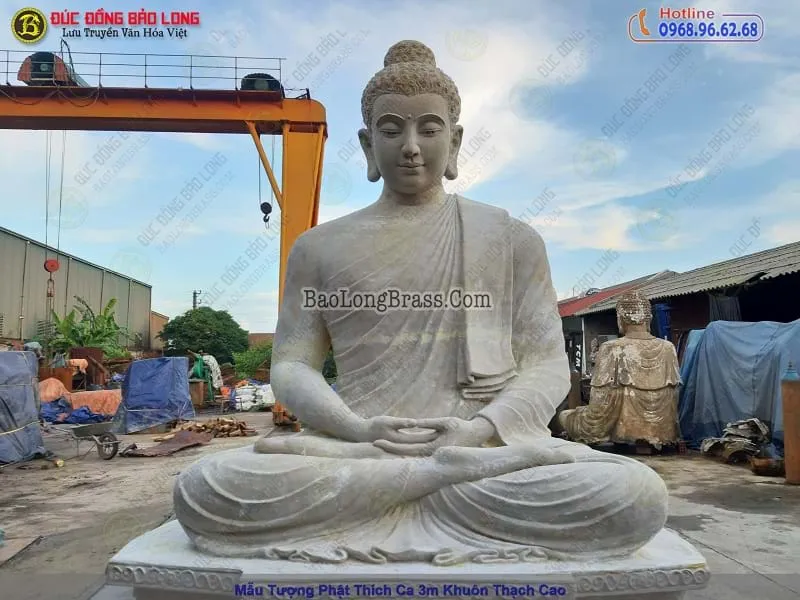 mẫu tượng phật thích ca bằng thạch cao