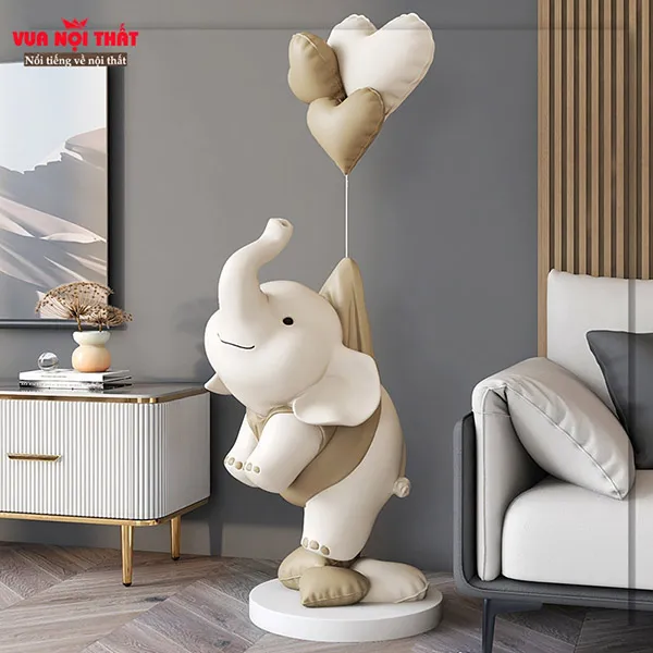 Tượng trang trí nội thất là tác phẩm điêu khắc tạo điểm nhấn cho không gian