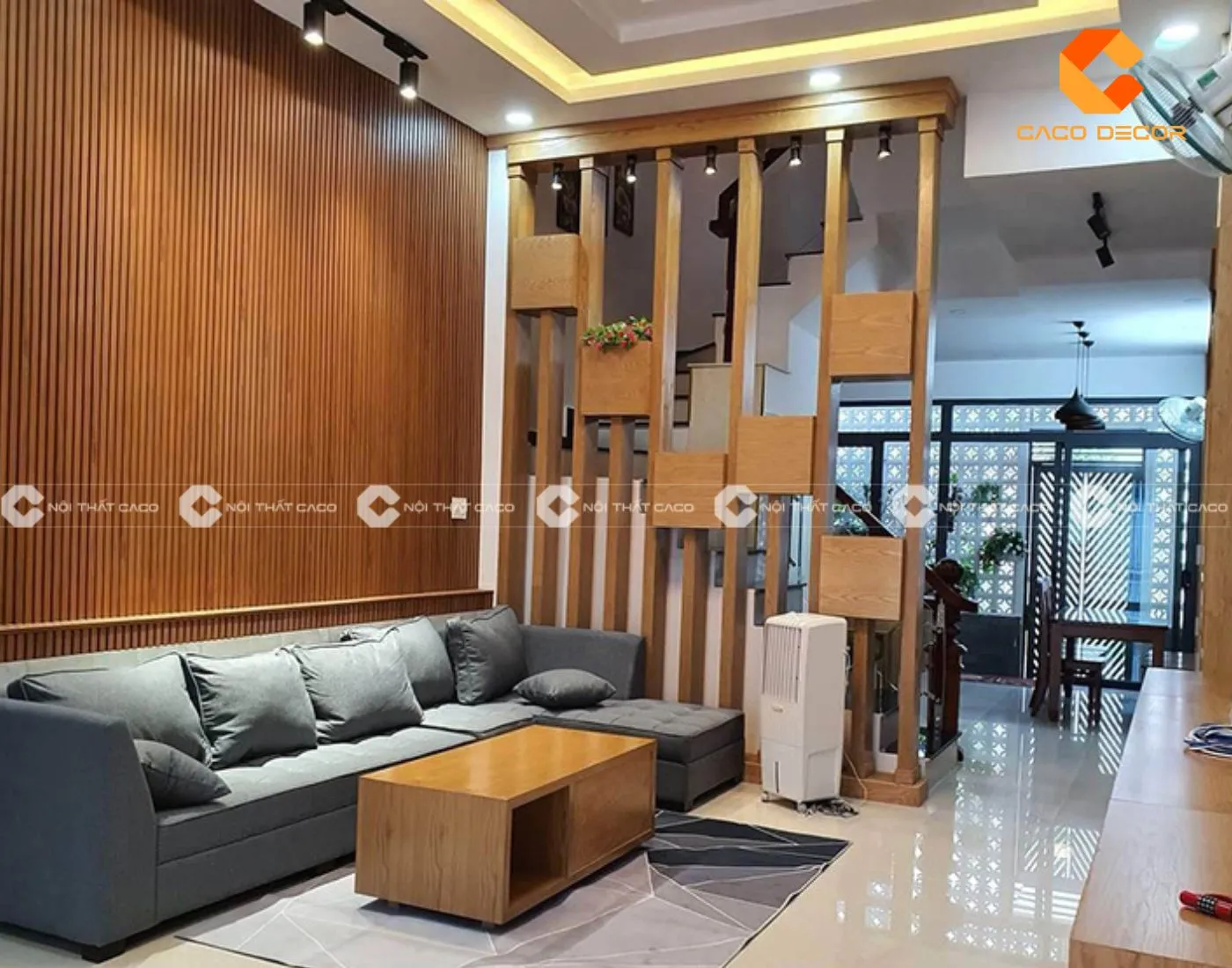 Vách trang trí đẹp mắt