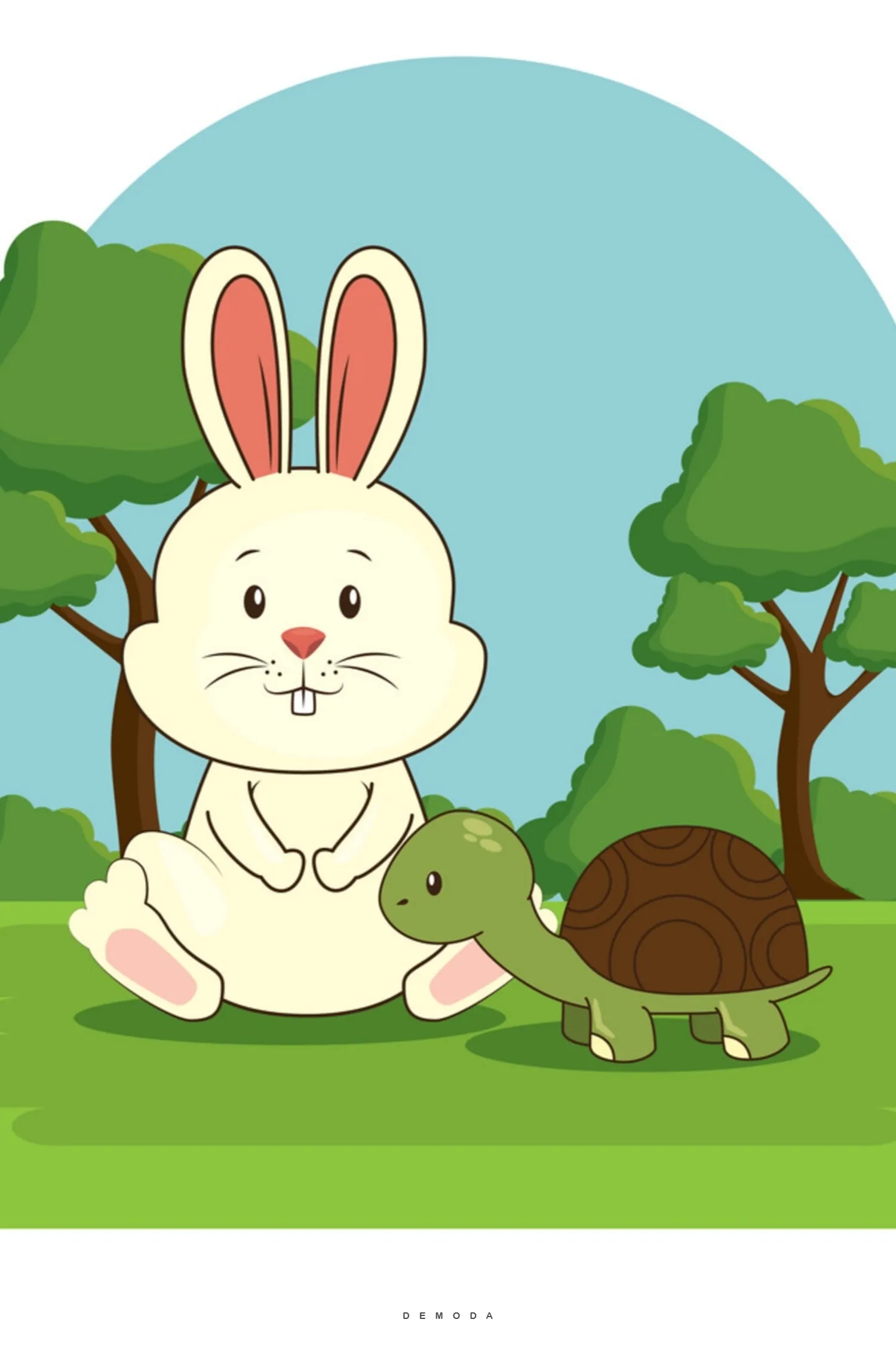 Vẻ đẹp tự nhiên và dễ thương của loài vật trong các bức tranh minh họa