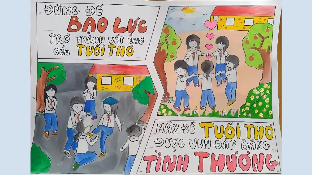 Bạo lực học đường là những hành vi gây tổn thương về thể chất hoặc tinh thần