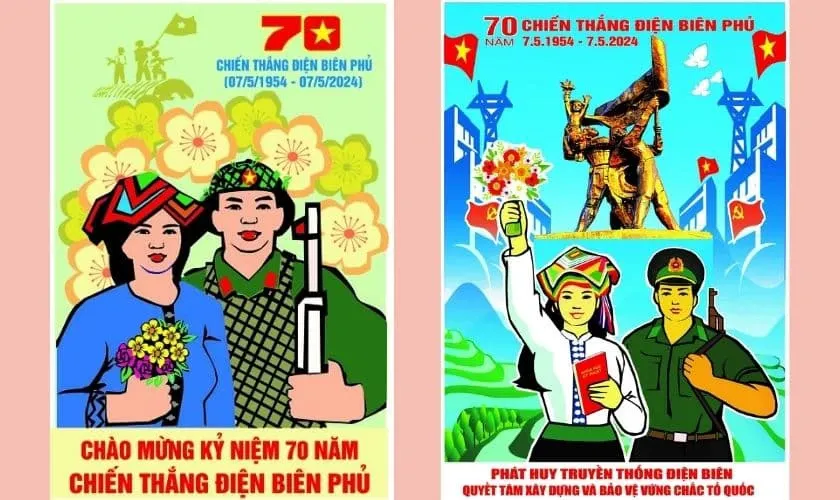 Poster kỷ niệm chiến thắng lịch sử