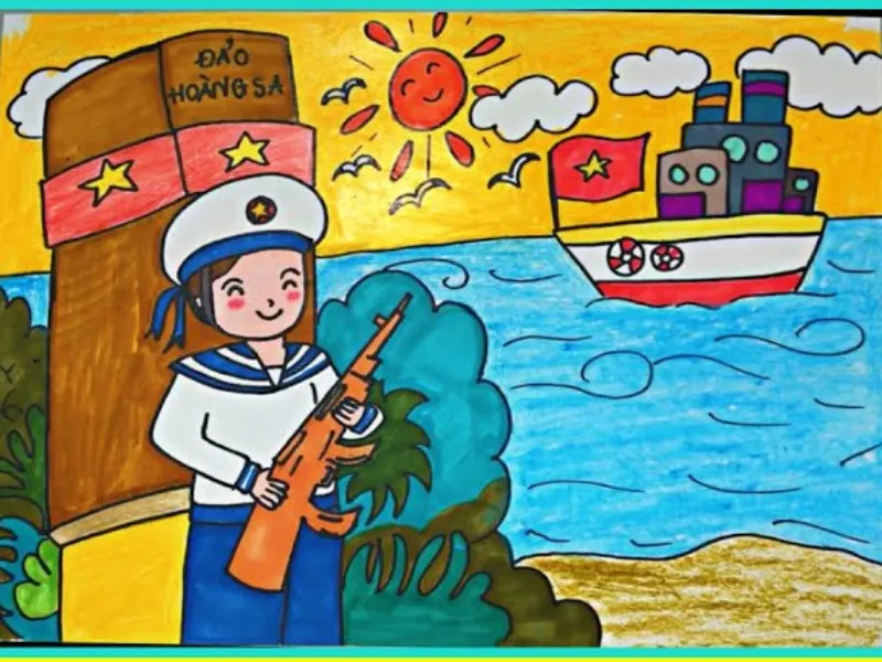 Vẽ tranh chủ đề tự do