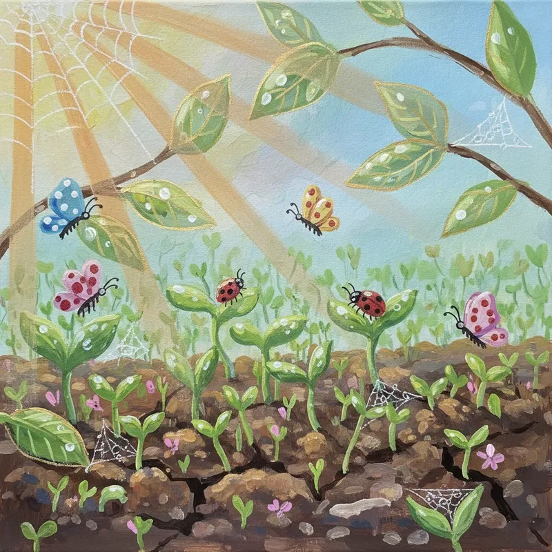 Vẽ tranh đề tài ngày tết và mùa xuân đẹp rạng ngời dưới ánh nắng