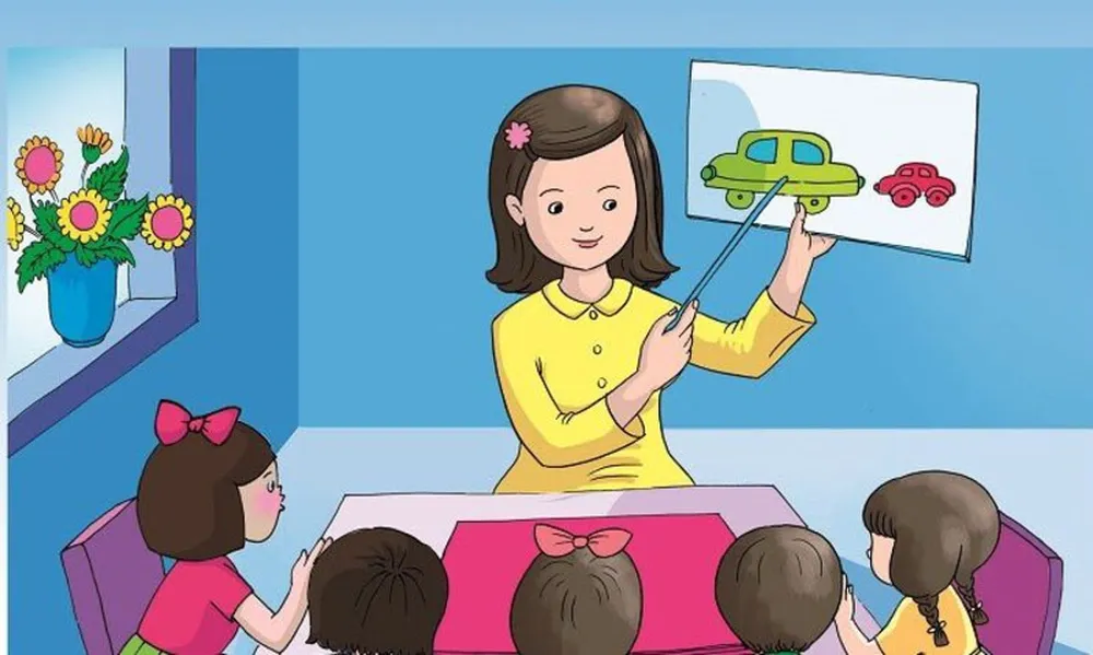 Vẽ tranh giáo viên lớp 6 7 8 với những kỹ thuật nâng cao hơn