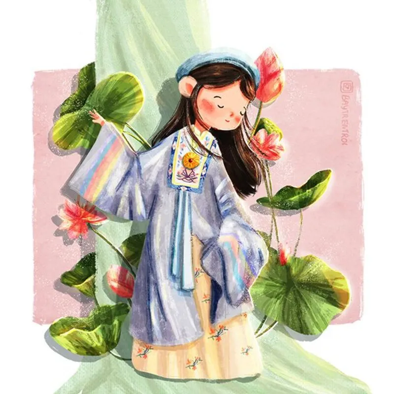 Vẽ tranh làng nghề truyền thống quê hương Việt Nam