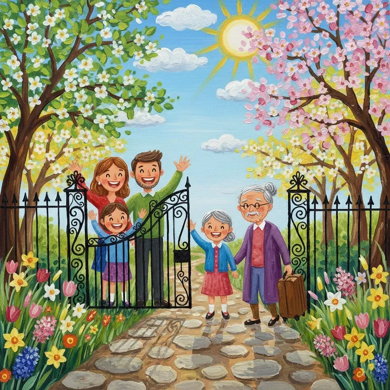 Vẽ tranh mùa xuân của em tươi sáng mang đến cảm giác vui vẻ hạnh phúc