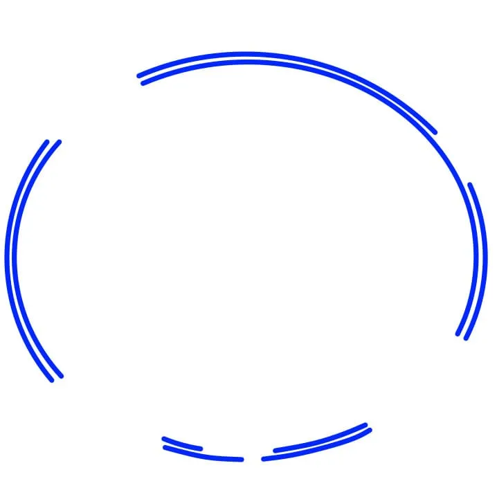 Vẽ tranh ngày giáng sinh: Vẽ khung cửa sổ hình vòm cho bức tranh