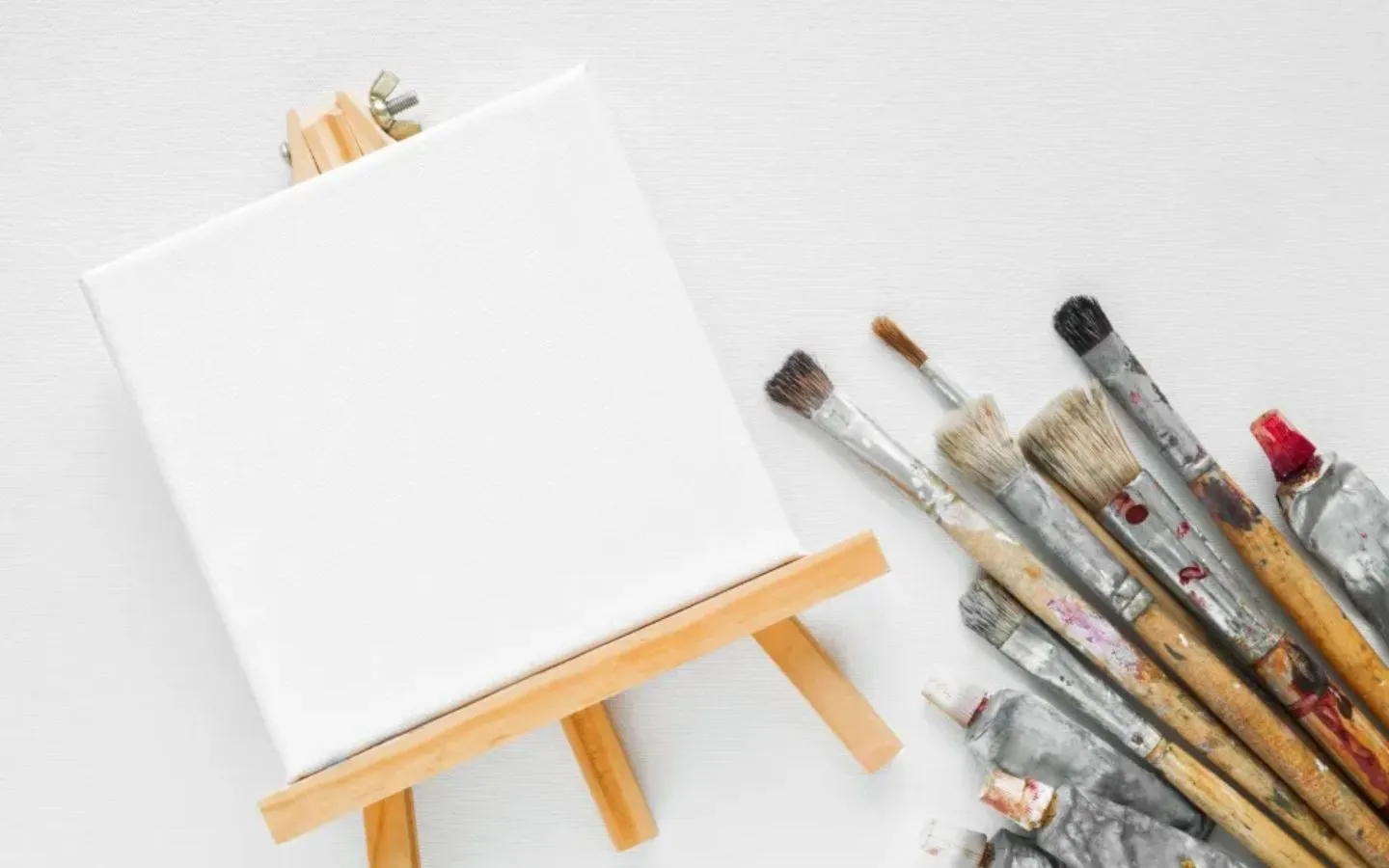 Bộ dụng cụ vẽ tranh phong cảnh mùa xuân cơ bản