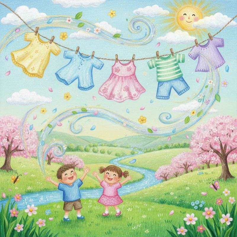 Vẽ tranh phong cảnh mùa xuân của học sinh thể hiện góc nhìn hồn nhiên