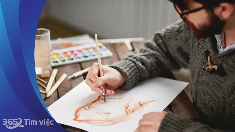 Công việc vẽ tranh tại nhà là gì?