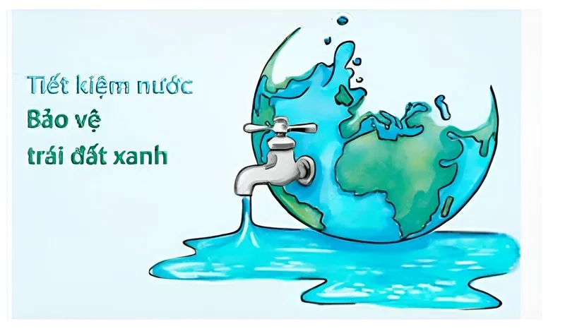 hình ảnh vẽ tranh bảo vệ nguồn nước cho trẻ em