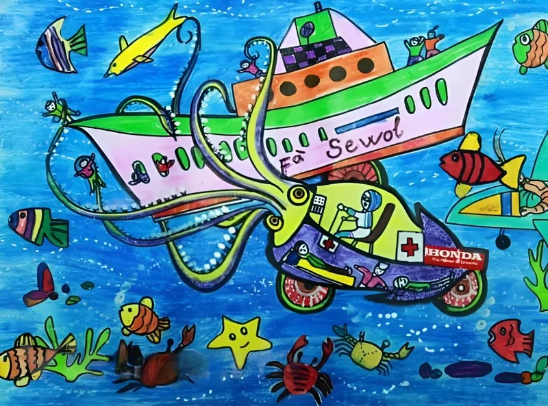 Vẽ tranh trẻ thơ lớp 5 đơn giản mang nét đẹp tinh tế và sâu sắc