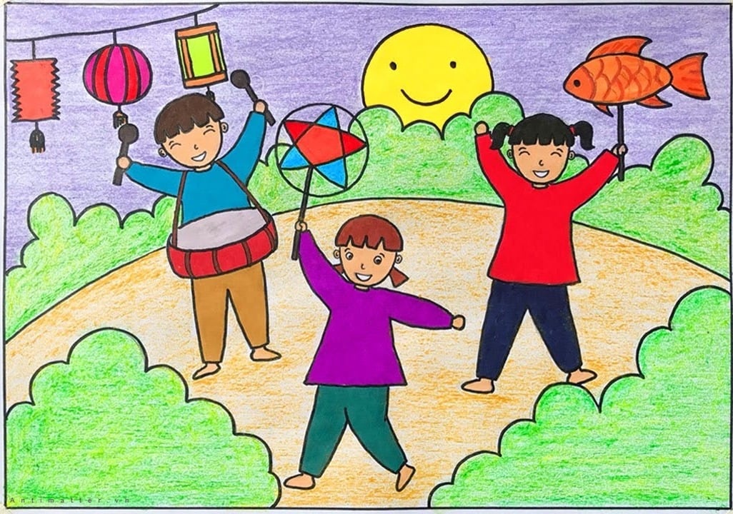 Cách Vẽ Tranh Trung Thu Đẹp Nhất Và Ý Nghĩa Cho Bé