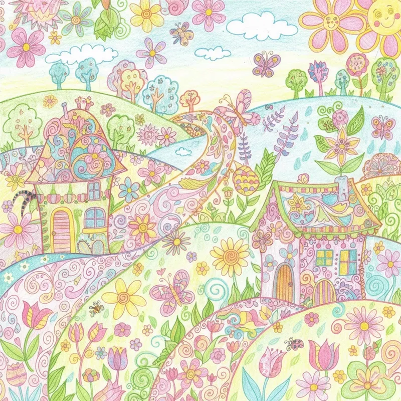 Vẽ tranh về ngày tết và mùa xuân dễ thực hiện cho mọi lứa tuổi