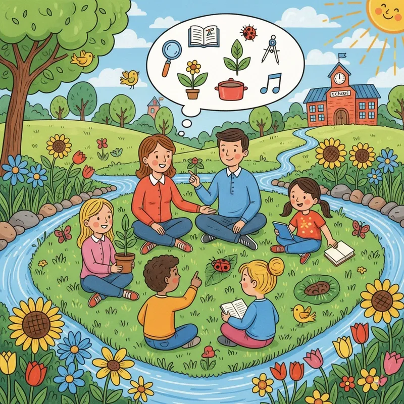 Vẽ tranh về thầy cô và mái trường sáng tạo với nhiều hình ảnh mới lạ