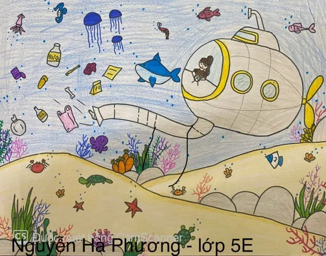 Các em nhỏ cùng nhau thảo luận và chia sẻ ý tưởng mới cho chủ đề vẽ tranh