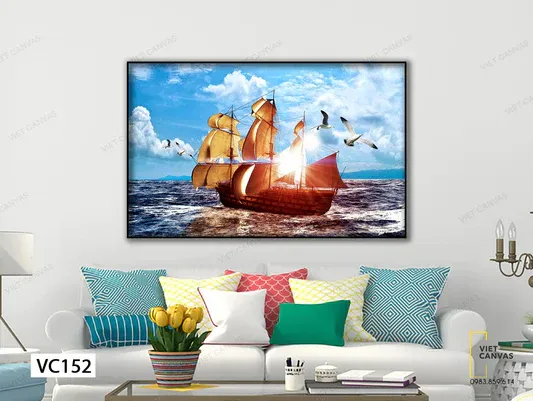 Ý nghĩa của tranh thuận buồm xuôi gió