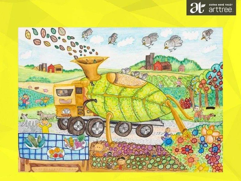 Tranh ý tưởng trẻ thơ