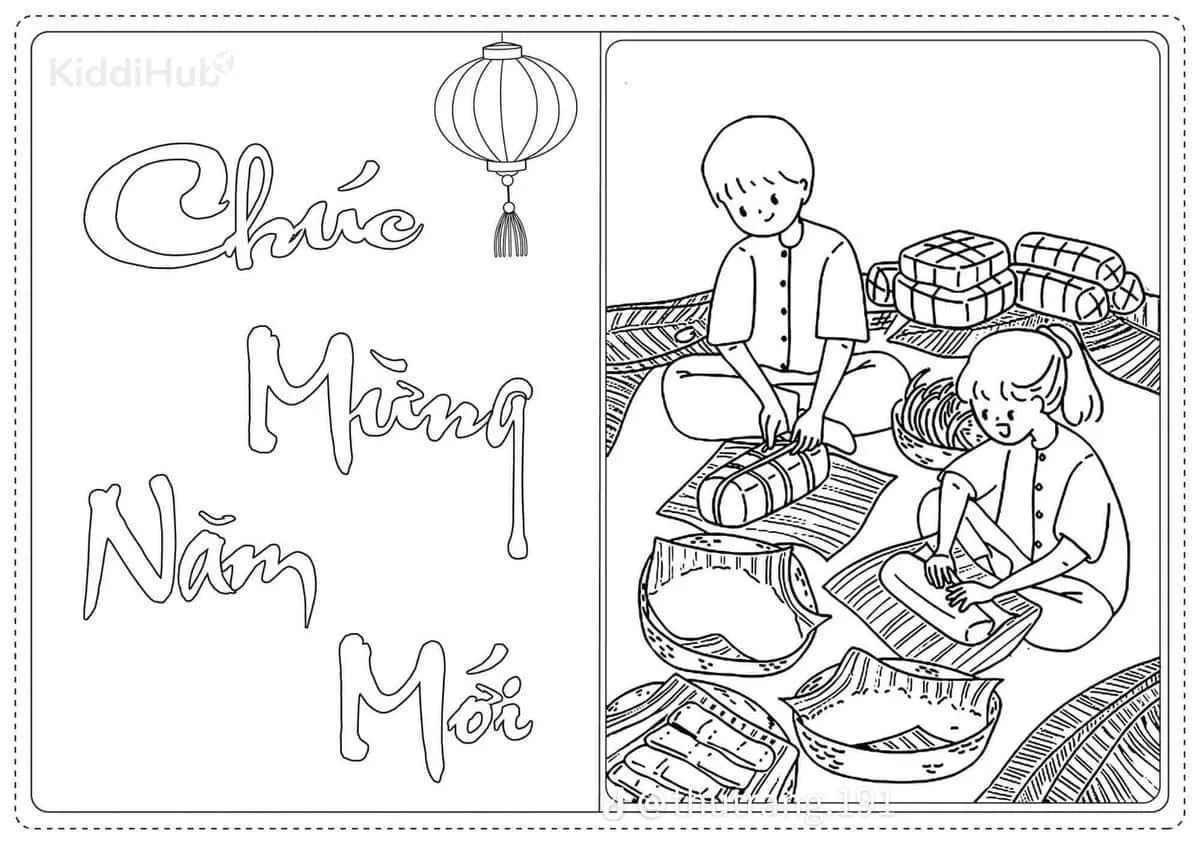 Bé tô màu cây kẹo Noel sọc đỏ trắng