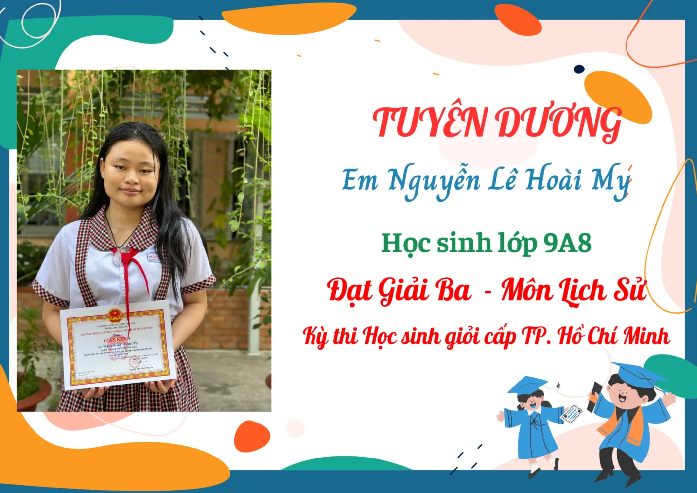 Vinh danh những cá nhân xuất sắc có đóng góp cho phong trào văn nghệ và học tập