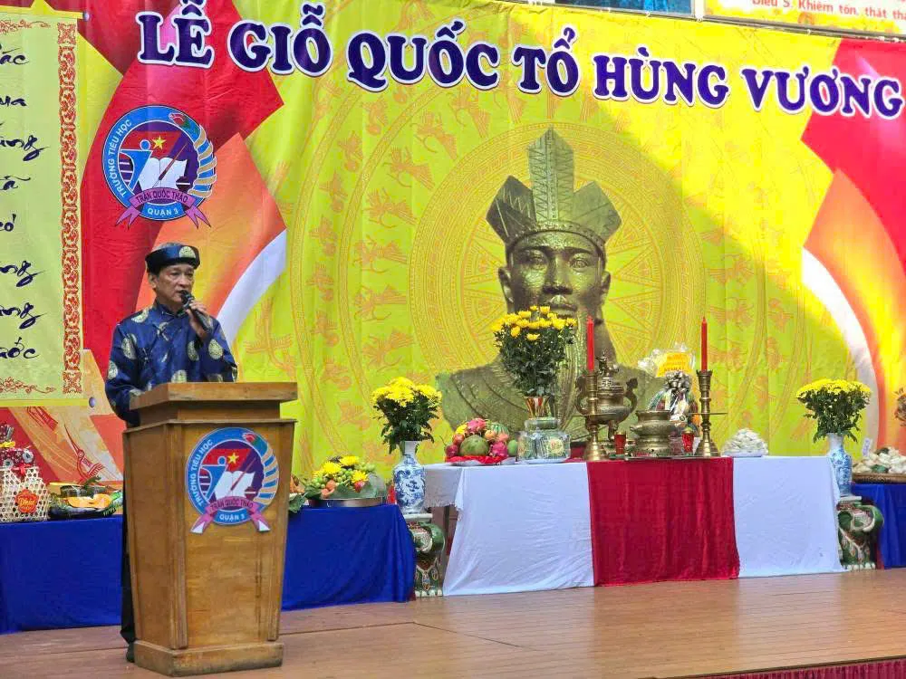 Trang trọng tổ chức lễ giỗ Quốc tổ Hùng Vương hướng về nguồn cội